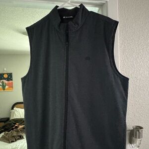 Men's Black Travis Mathew Vest